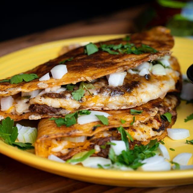 Birria Jumbo Taco (Spicy).