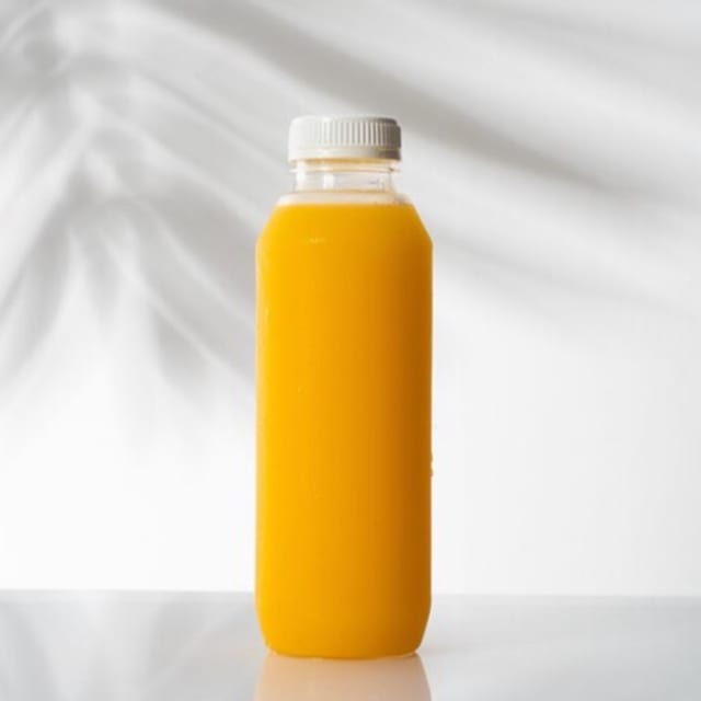 Mango & Passion Fruit Juice.
