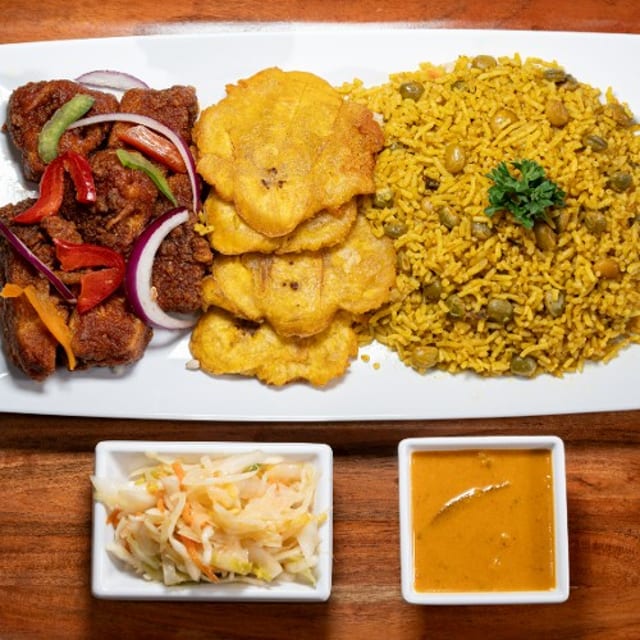 Congo Rice Platter.