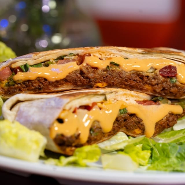 Crunchwrap with Fries.